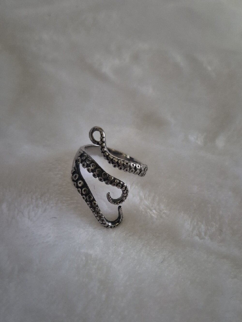 Octopus Tentacle Wrap Ring